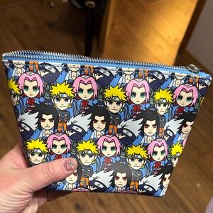 Naruto toiletries bag